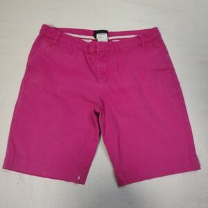 Patagonia Stretch All Wear Shorts Womens 12 Pink Organic Cotton Stretch Chino